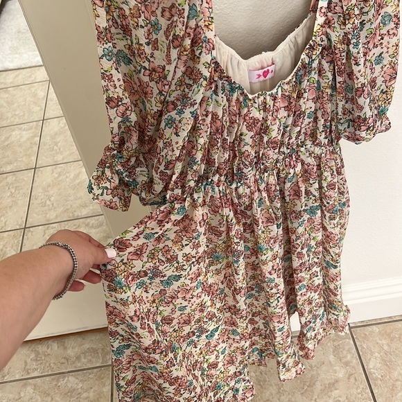 NEW Buddy Love Floral Puff Dress - Picture 10 of 10